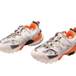Balenciaga Sneaker Tess.s.Gomma MAILLE BLACK Grey Orange Replica