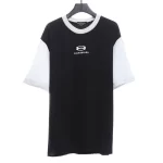 Double ring embroidered logo T-shirt