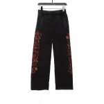 Balenciaga Sanskrit distressed Sanskrit flame trousers Reps