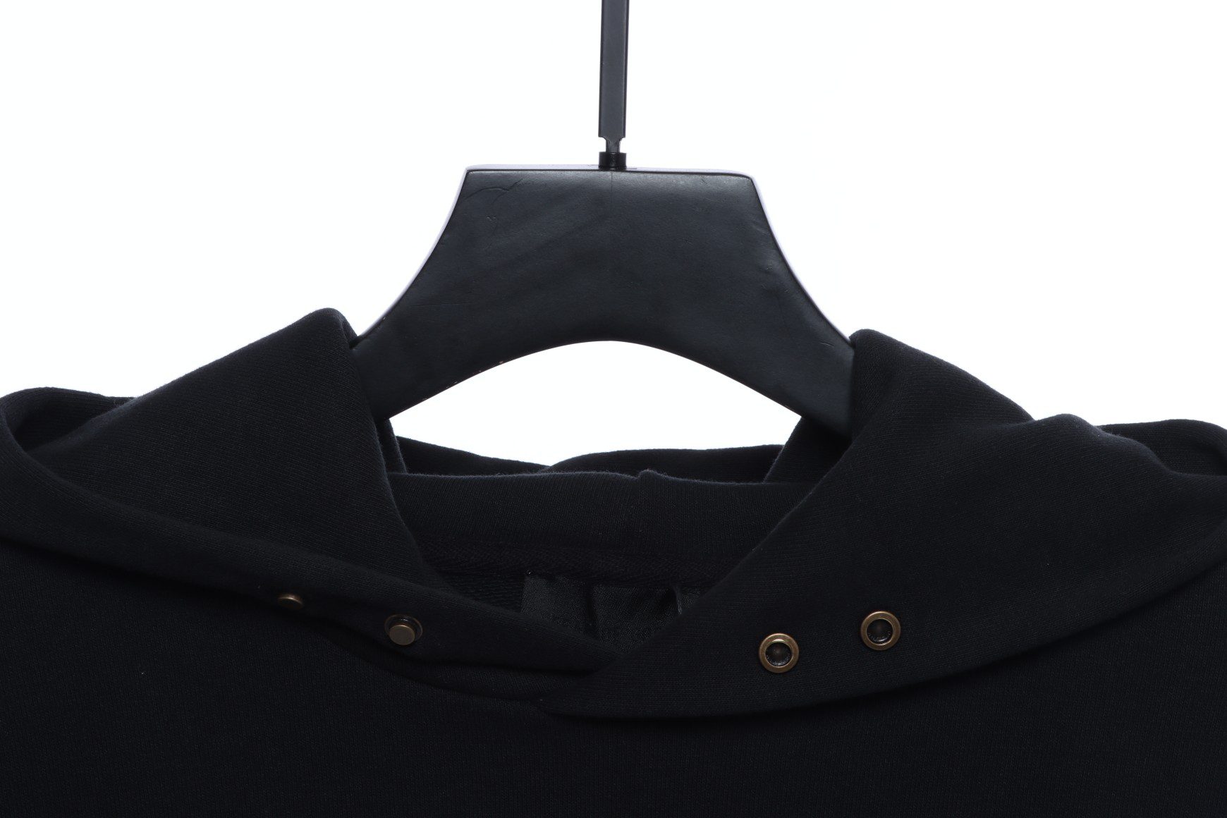 flocked figure 7 hoodie