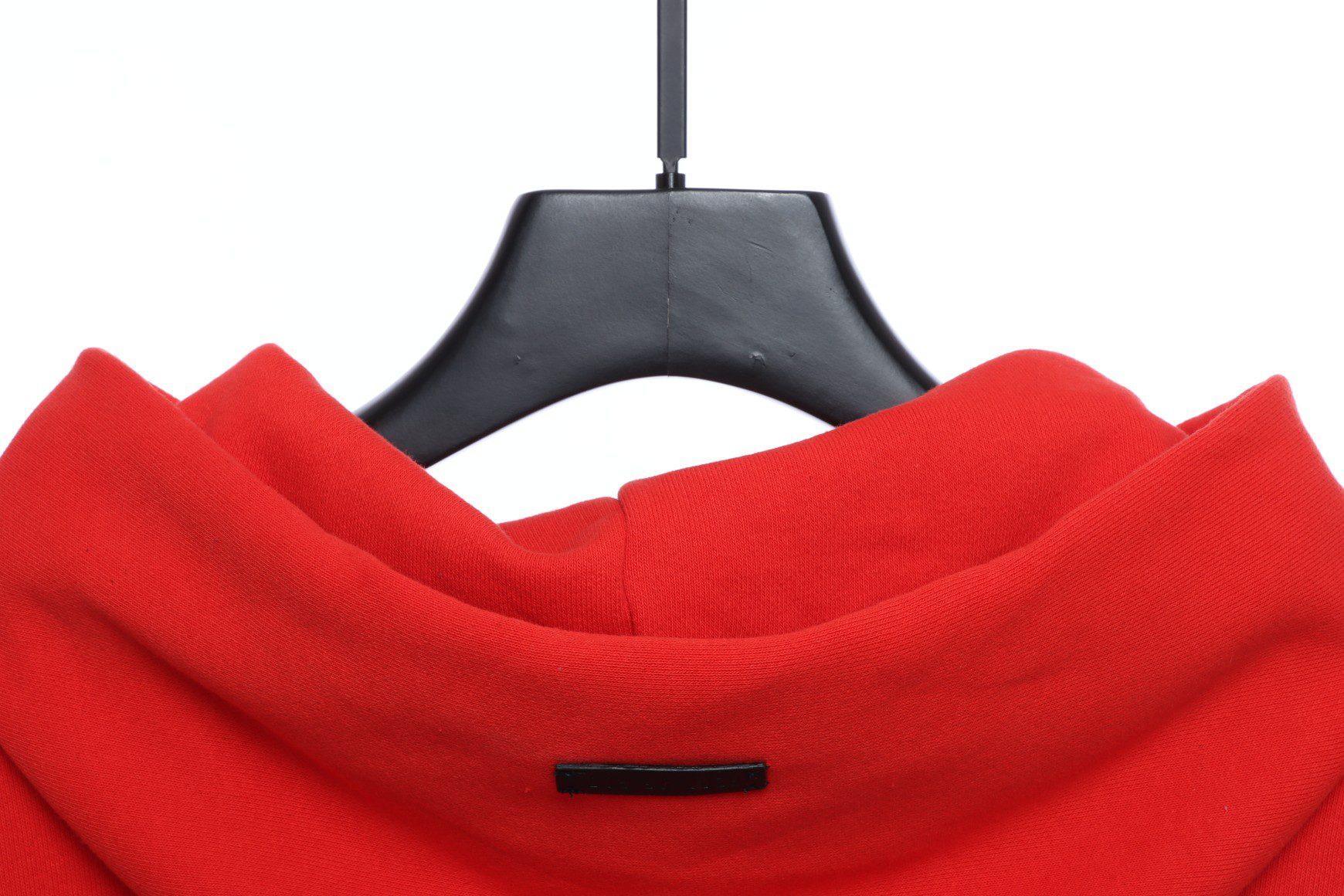 flocked figure 7 hoodie