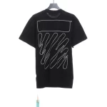 Crow Paintbrush Zebra Crossing T-Shirt