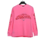 Flame Alphabet Graffiti Long Sleeve T-Shirt