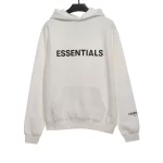 Fear of God Chest Silicone Lettering Hoodie Reps