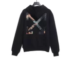 Off White Pascal Girl Skull Hoodie Reps
