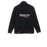Balenciaga Classic Embroidered Denim Jacket Reps