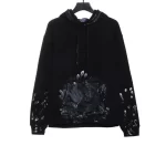 Graffiti splatter hoodie