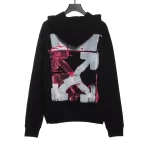 Off White Acrylic Arrow Hoodie Reps