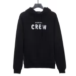 Balenciaga CREW slogan print hoodie Replica
