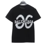 Joint back big double G print T-shirt