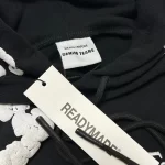 READYMADE x Denim Tears Wreath Hoodie 'Black'6