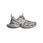 Balenciaga MEN'S 3XL EXTREME LACE SNEAKER IN Gray