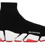 Balenciaga Wmns Speed 2.0 Sneaker 'Black Red'