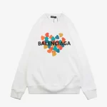 Balenciaga Colorful Love Print Sweatshirt Reps