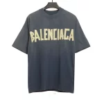 Balenciaga Tape Type Logo T-Shirt Reps
