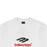 Balenciaga 3B Sports Icon Embroidered T-Shirt Reps
