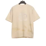 Balenciaga Distressed Crypto Print T-shirt Reps