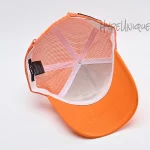 AMIRI Embroidered Paint Drip Core Logo Cap Orange1