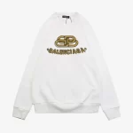 Balenciaga Three-Dimensional Double B Lock Print Sweatshirt Reps
