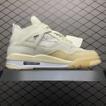 OFF-WHITE x Air Jordan 4 'Sail' Reps