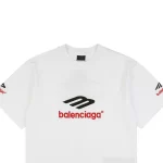 Balenciaga 3B Sports Icon Embroidered T-Shirt Reps