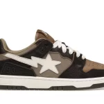 Bape SK8 Sta Brown Ivory Reps