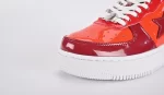 A Bathing Ape Bape Sta Low Color Camo Combo Red10