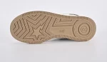 A Bathing Ape Bape Sta Patent Leather White Khaki (2023)1