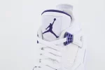 AIR JORDAN 4 RETRO 'PURPLE METALLIC' tongue