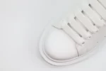ALEXANDER MCQUEEN LEATHER PLATFORM TRAINERS SNEAKERS-LASER REPLICA
