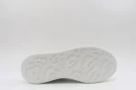 ALEXANDER MCQUEEN LEATHER PLATFORM TRAINERS SNEAKERS GRAY-WHITE REPLICA