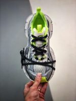 BALENCIAGA 3XL Distressed Mesh and Rubber Sneakers