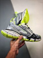BALENCIAGA 3XL Distressed Mesh and Rubber Sneakers