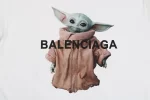 Balenciaga Baby Yoda Print T-shirt Reps