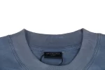 Balenciaga Back Blue Logo-print T-Shirt Reps