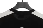 Balenciaga Black and White Stitching Logo T-Shirt Reps