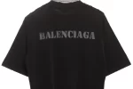 Balenciaga Blurred Logo Print T-Shirt Reps
