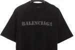 Balenciaga Blurred Logo Print T-Shirt Reps