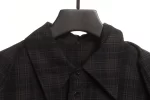 Balenciaga Checked Detachable Jacket Reps