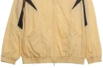 Balenciaga Contrast Color Patchwork Stand Collar Jacket Reps