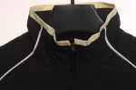 Balenciaga Contrast Color Patchwork Stand Collar Jacket Reps