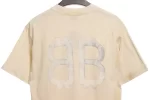 Balenciaga Distressed Crypto Print T-shirt Reps