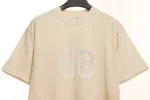 Balenciaga Distressed Crypto Print T-shirt Reps