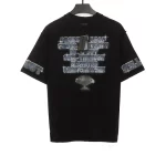 Balenciaga Distressed Snbn Inside-Out Print T-Shirt Reps