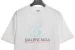 Balenciaga Distressed Washed Surf Print T-shirt Reps