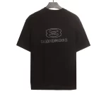 Balenciaga Front and Back Diamond Logo T-Shirt Reps