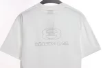Balenciaga Front and Back Diamond Logo T-Shirt Reps