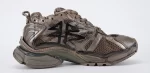 BALENCIAGA Graffiti Runner Sneakers in Mesh & Nylon