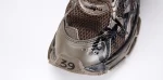 BALENCIAGA Graffiti Runner Sneakers in Mesh & Nylon