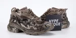 BALENCIAGA Graffiti Runner Sneakers in Mesh & Nylon